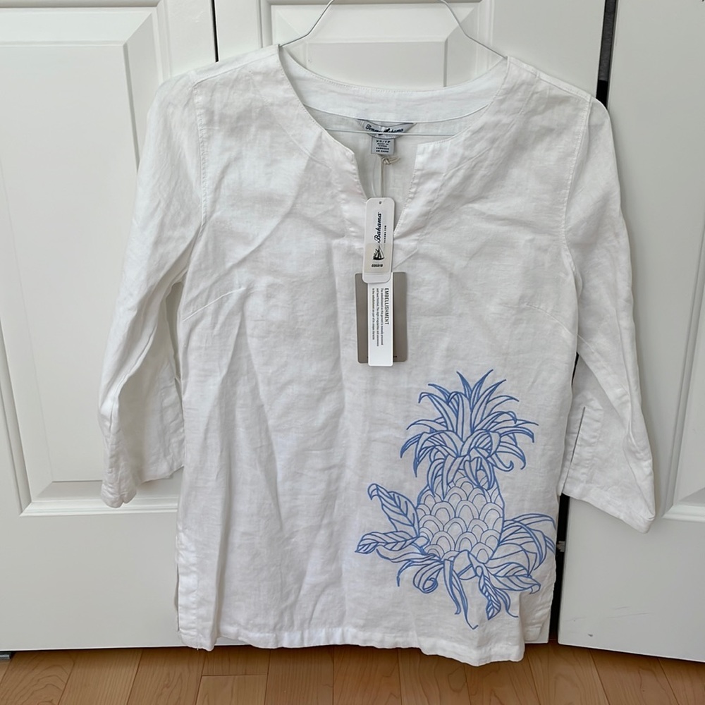 Tommy Bahama Two Palms Embrd Tunic